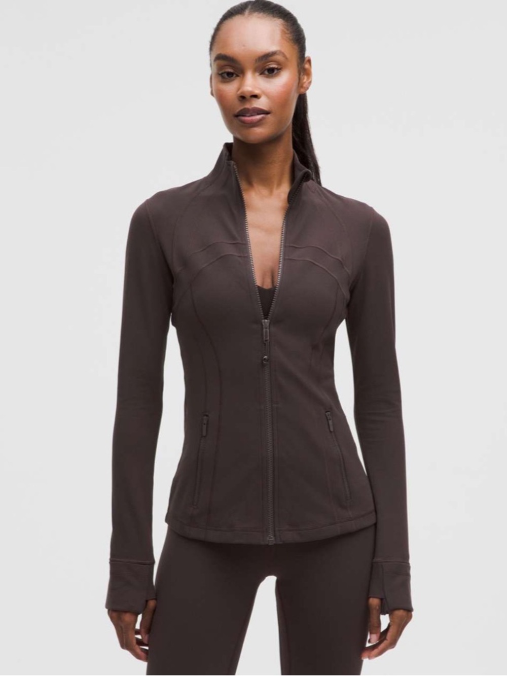 Lululemon Define Jacket Nulu Sequoia Size 8